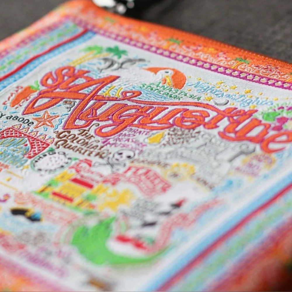 St Augustine Zip Pouch - Pattern - image 3